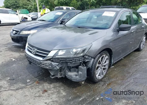 2013 Honda Accord Sport from USA, damaged, VIN 1HGCR2F54DA214699